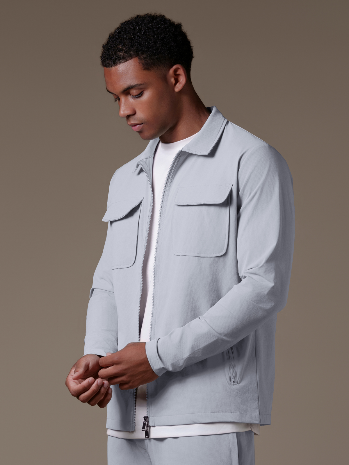 Cargo Tech Suit - Gris