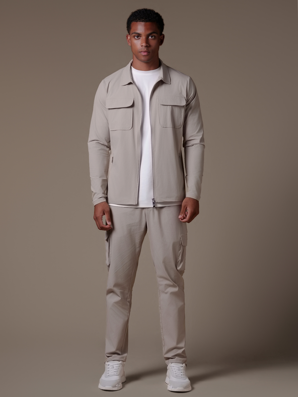 Cargo Tech Suit - beige
