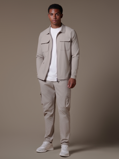 Cargo Tech Suit - beige