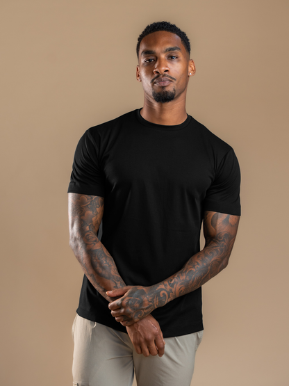 Essential Lux T-Shirt - Black